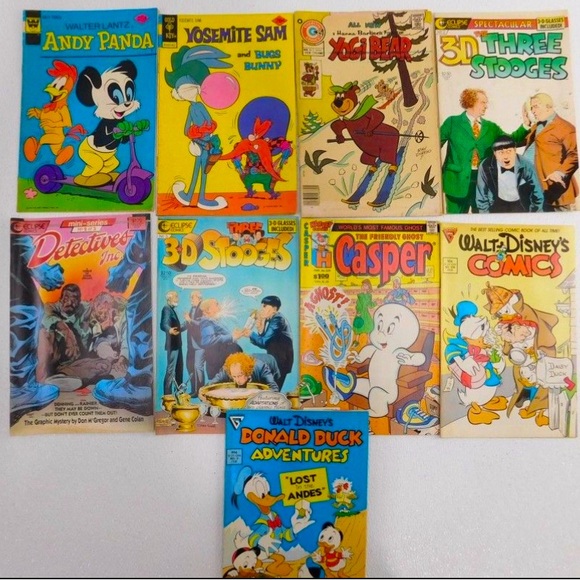 Large Lot of Vintage Comic Books Disney & More - Picture 5 of 6